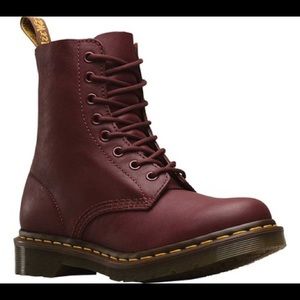 Cherry Red Dr. Marten Pascal Boot